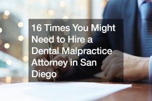 dental malpractice attorney san diego